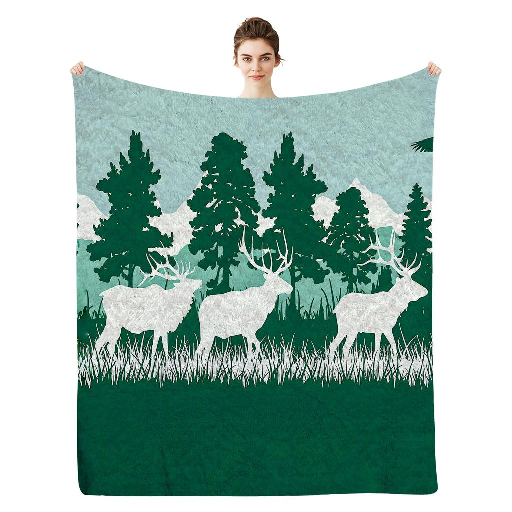 Hot Air Balloon Blanket Flannel Blanket Nap Blanket Blanket