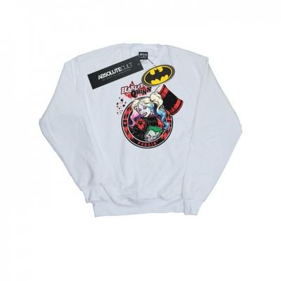 Mens Harley Quinn Joker Patch Sweatshirt