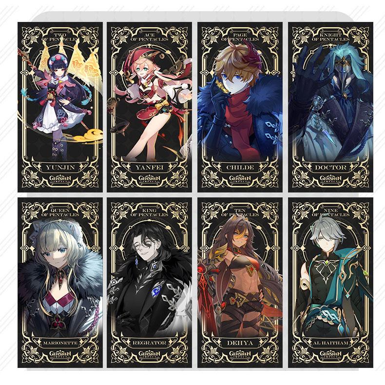 New Arrival Genshin Impact Tarot 56 PCS