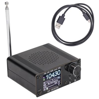 FM AM-Empfänger, 150 K bis 108 MHz, hochpräziser tragbarer Kurzwellenempfänger mit Batterie