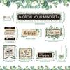 26 Pieces Growth Mindset Posters Bulletin Board Grow Your Mindset Positive Sayings Accents Set for Middle and High School Classroom or Home