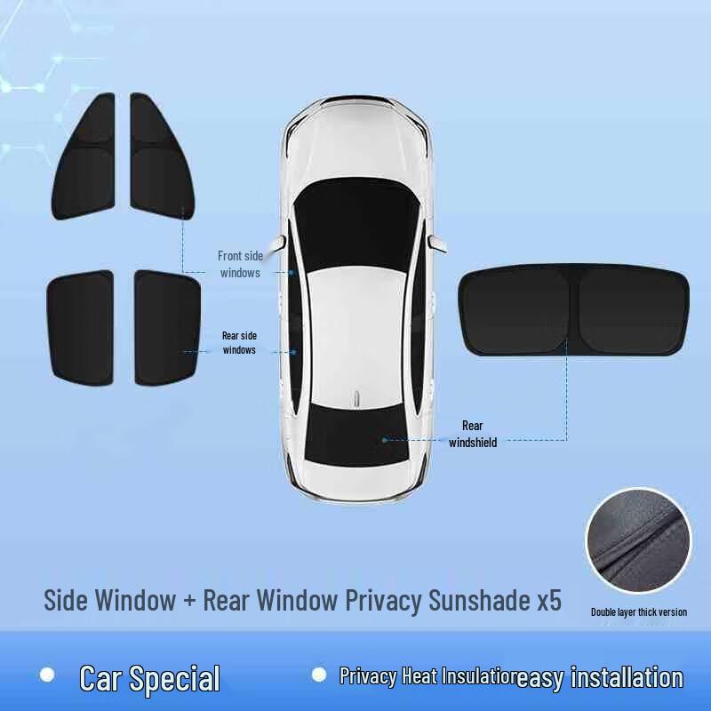 HANDUNYOU Zhijie S7R7 Car Window Sunshade Set