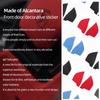 Betterhumz For Ford Mustang GT 2024- Make of Alcantara Car Front Door Panel Interior Decor Trim Stickers Tuning Auto Accessories
