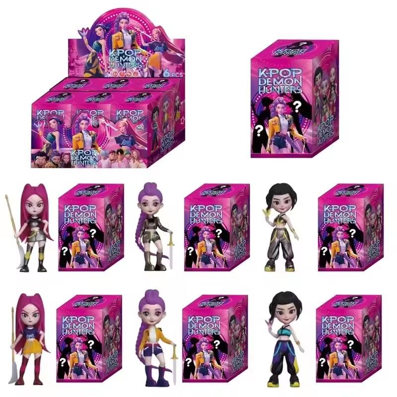 Anime KpopDevil HunterBlind Box Detachable Fun Blind Bag Small Statue Surrounding PVC Model Table Top Decoration Collection Gift