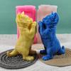 Silicone Candle Mold Scented Soap Wax Mold Cat Silicone Mold for Resin Crafts
