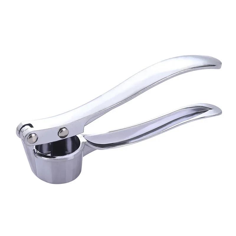 Kitchen Zinc Alloy Steel Garlic Smasher Squeezer Manual Press Grinding Tool Kitchen Accessories Kitchen Gadgets and Accessories