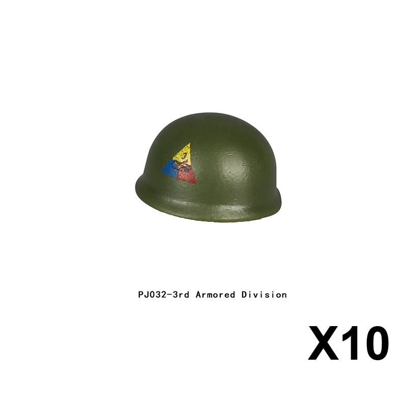Military Building Block Set Military Supplies Waffen Accessory Soldier Colonel Helmet Gun Rifle M16 Waffen Box Ammunition Brick Toy
