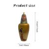 Ancient Egyptian Pharaoh Series Sculpture Resin Pottery Jar Colorful Imsety Family Living Room Table Bookshelf Decoration
