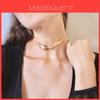 Collana Pendente Ala d'Angelo Piuma Bohemia con Catena a Croce per Uso Casual
