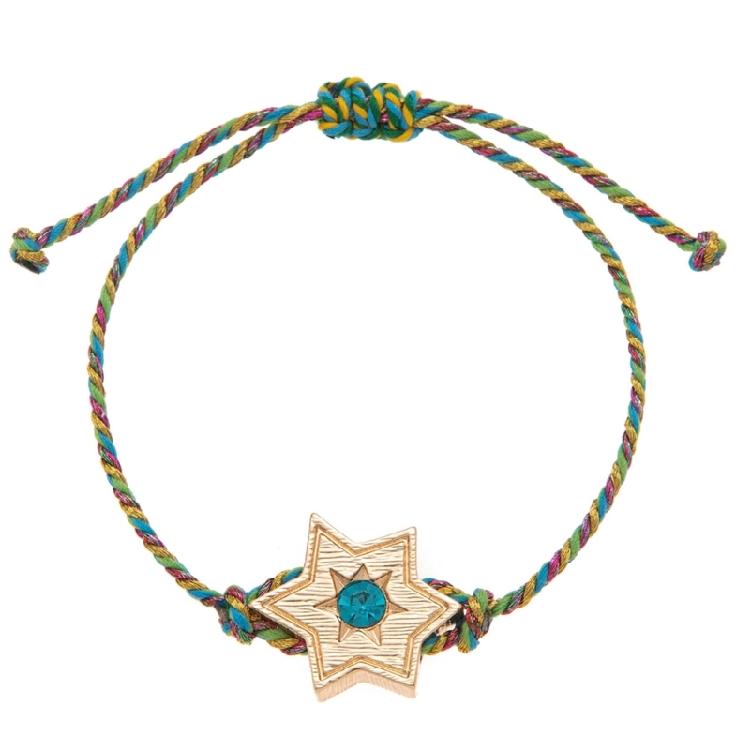 

Minimalist Star Heart Pattern Bracelet Stretchable Braided Cord Jewelry Special Gift for Her