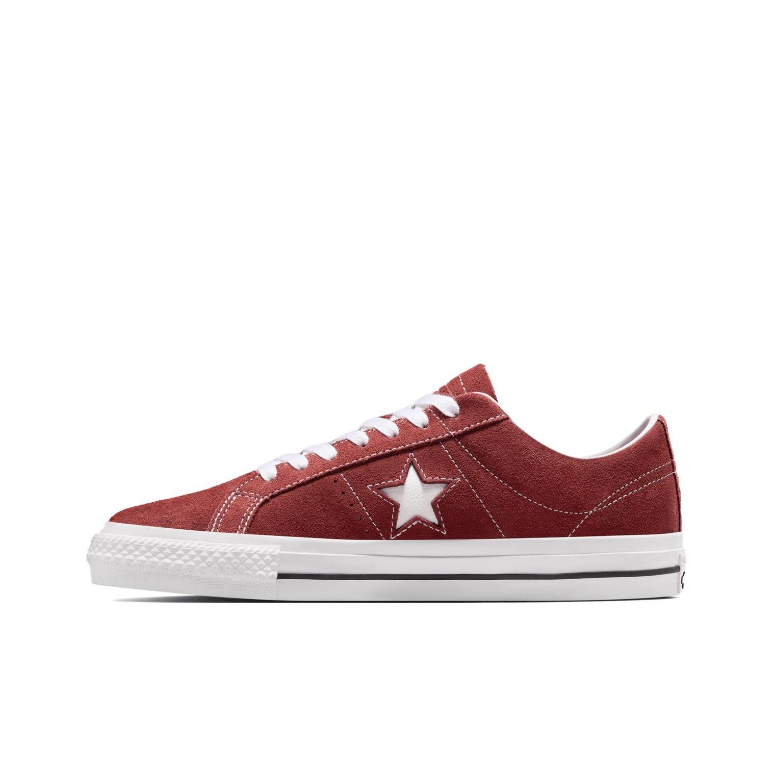 Кеды Converse One Star Pro Low Pueblo Brown Унисекс Белый Черный A07893C 37.5