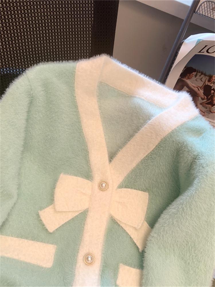 Кардиган с бантом — фото 6