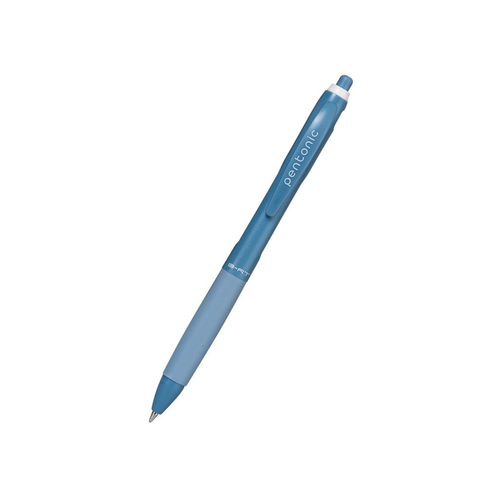 Pentonic B-RT Shades 0.7 mm Ball Point Pen Box Pack, Blue Ink, Smooth Writing for Office, School & Home, Pack of 1 X 10pcs