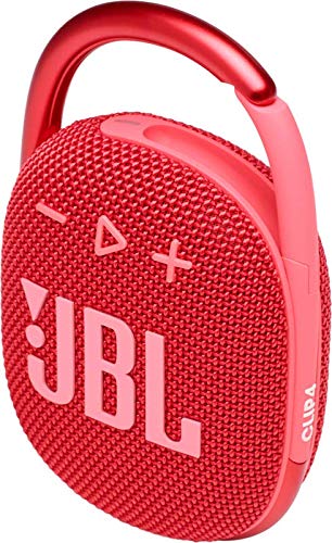 JBL CLIP 4 Bluetooth Speaker USB-C Charging IP67 Dustproof Waterproof Passive Radiator Portable 2021 Model Red