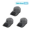 Cappello da Baseball con Ventola Ricaricabile Solare e USB, Rete Traspirante, Raffreddamento, Cappello da Sole per Uomo Donna Estate