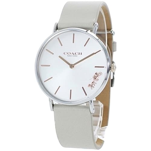 

Coach Women s Unisex Perry Leather Watch with Shopper Bag, 14503116-sp