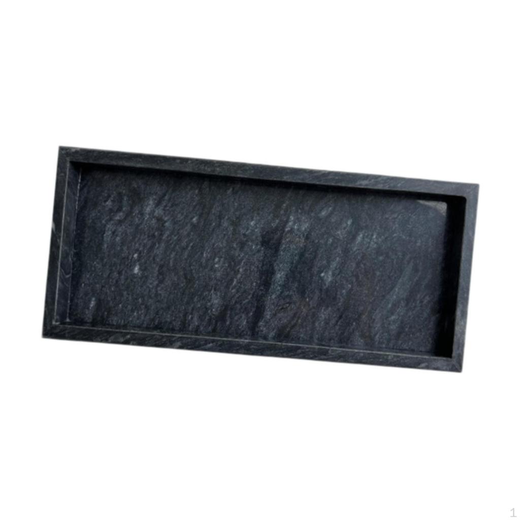 Elegant Marble Serving Tray for Bathroom and Coffee Shop Use