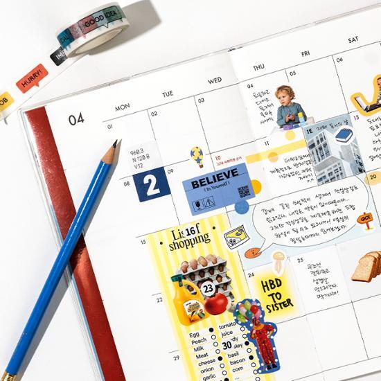 Luca Lab 2024 Today Mood Date Diary, a Popular Phrase In Korea