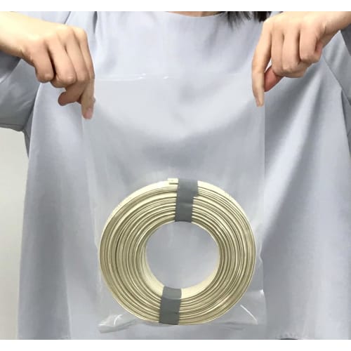 Ordy Kitchen Plastic Bags, Standard Size, Clear, No. 11, 30cm X 20cm, Pack of 50, Thick and Durable, Compliant with Food Sanitation Laws, L08-11