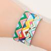 2026 Hot Selling Fashion Fashion Patchwork Bracelet Bohemian Style Can Be Folded Wear DIY Mixed Color Enamel Beaded Bracelet