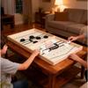 Table Hockey Fast Sling Puck Game - Interactive Family Parent-Child Party Battle Toy