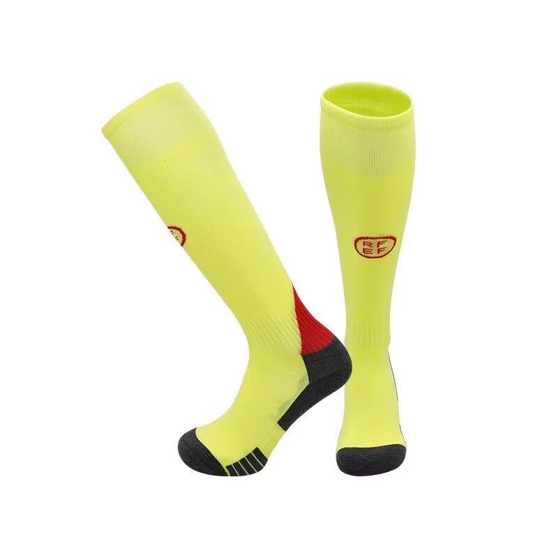 24-25 Football Socks National Team Towel Bottom Football Socks Stockings Adult Children's Clothing Competition Training Socks