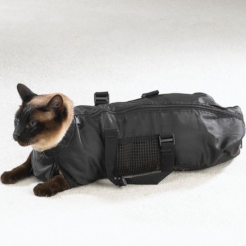 cat grooming restraint bag