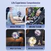 Lishen 6-inch Silent USB Rechargeable Desktop Fan