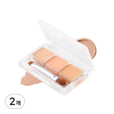 Cezanne Paleta Korektor 4,5g, kolory mieszane, 2 sztuki