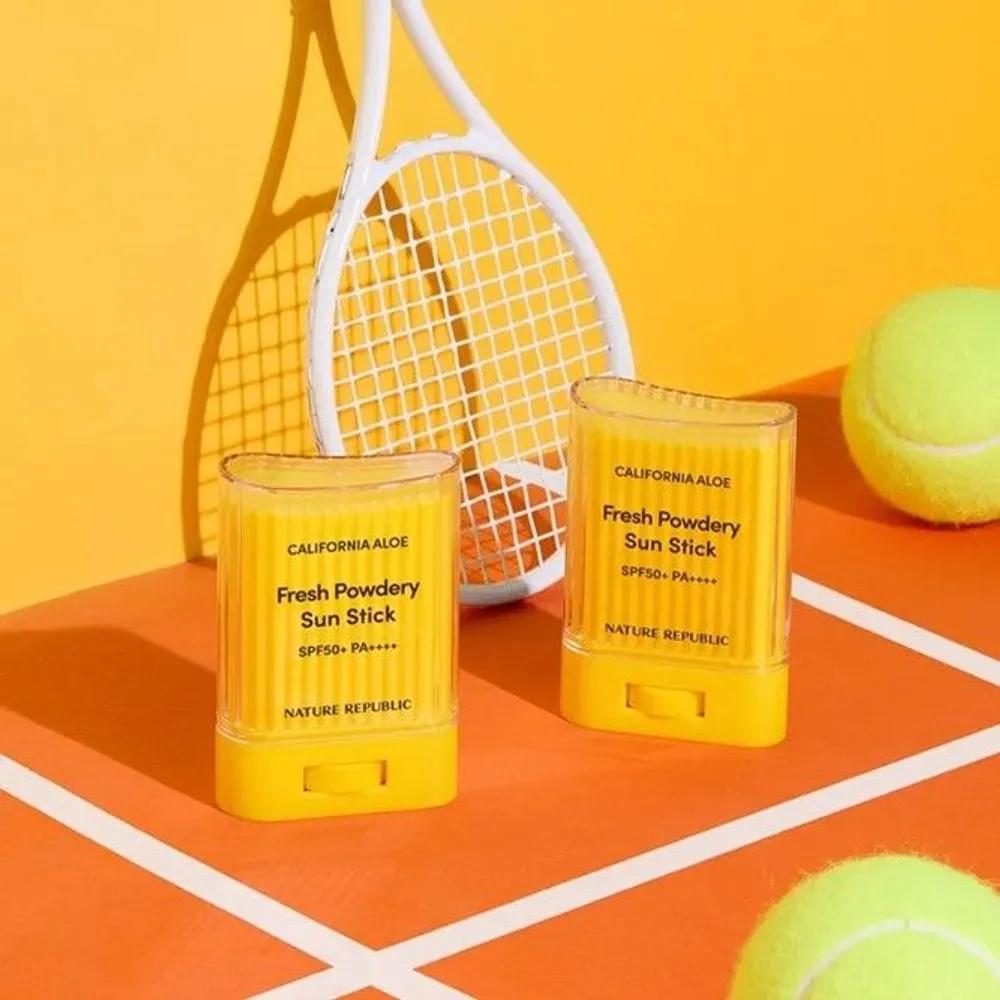 1+1 Waterproof Nature Republic California Aloe Soft Sun Stick 24g (SPF50+ PA++++)
