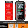 High Resolution Color Screen Digital Multimeter Auto Ranging For Electricians Industrial Use Electric Current Resistance Frequency Testing