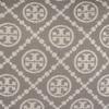 Tory Burch Romy T Monogram Soft Portable Sculptural Button Logo Adjustable Shoulder Strap Fabric And Leather Shoulder Bag Small 178215-020