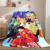 Anime One Piece Flannel Lightweight Blanket Home Decor Sofa Bed Travel Cover Family Gift For All-Season LXR138