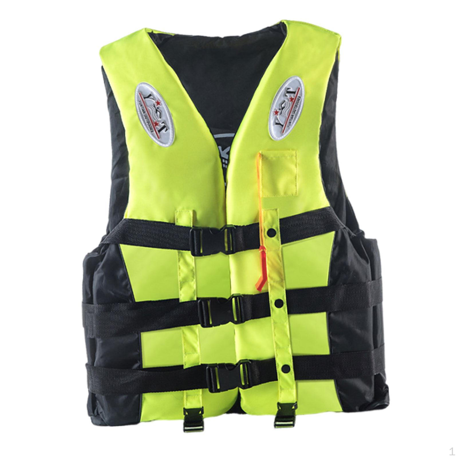 

Плавальний жилет із регульованими ременями для рятувального жилета для віндсерфінгу, дрейфуючого водного спорту 2XL Yellow