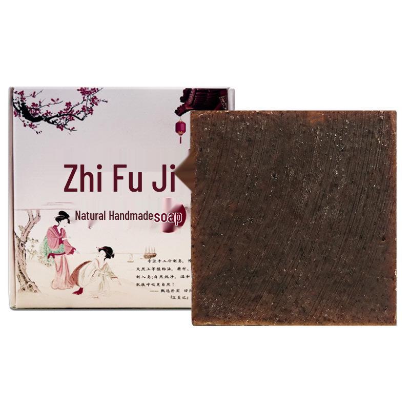 Thuja Leaf & Fo-Ti Herbal Shampoo Bar - Handmade Cold Process Hair Care Soap