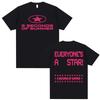 5 Seconds of Summer Everyone's A Star World Tour T-shirt Men Women Harajuku Hip Hop Street Y2K T-shirts Cotton Oversized Tops