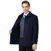 Autumn and Winter Woolen Coats for Middle-aged Men, Business Casual, Double-sided Cashmere Short Woolen Coats