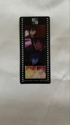 [USED] Anime K Bonus Film-Style Clear Cards: Tsuyoshi Kusuhara, Reishi Munakata, Jin Habari, Gouki Zenjo