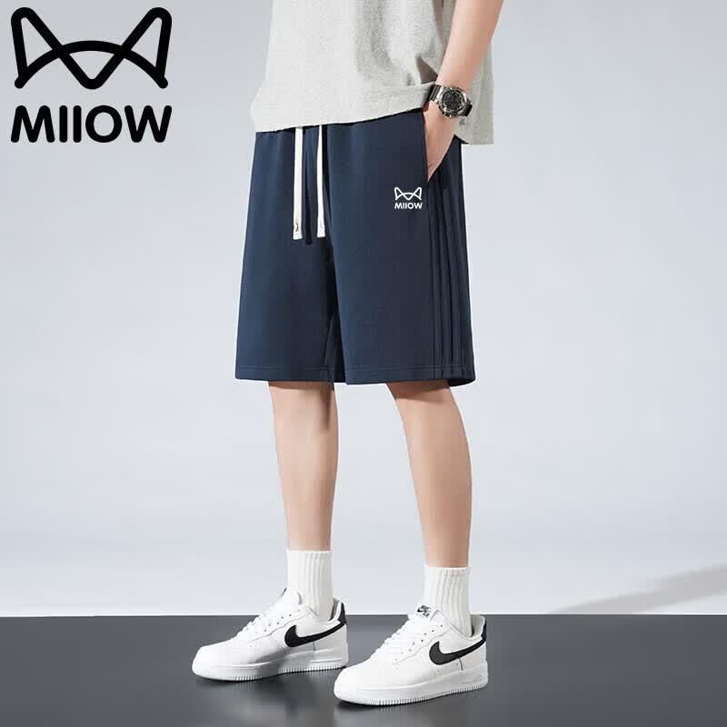 MIIOW Men's Summer Loose Fit Sports Shorts