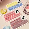 G-Ukraine Ornament Pattern Phone Case For IPhone 16 15 14 13 12 11 Pro Max Plus Leather Soft Cover