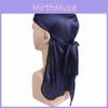 Premium Quality Unisex Silk Durag Bandana Hat With Long Tail For Ultimate Comfort