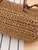 Phoenix Eye Single Shoulder Woven Crochet Tassel Beach Bag for Women