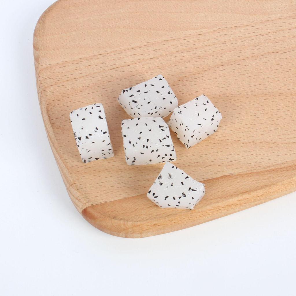 DIY Fake Mango Pitaya Fruit Cubes for Smoothie Photo Prop