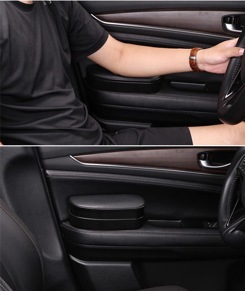Universal Telescopic Car Armrest Pad with Storage