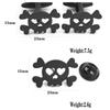 Ghost Horse Skull Brooch Cufflinks Punk Creative Personality Style Stainless Steel Material Not Easy To Fade Wear-resistant Accessories Decoration