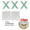 Stackable Shoe Rack Multi Layer Shoes Storage Organizer Removable Space Saving Shoes Shelf Plastic Shoes Cabinets Home Supplies