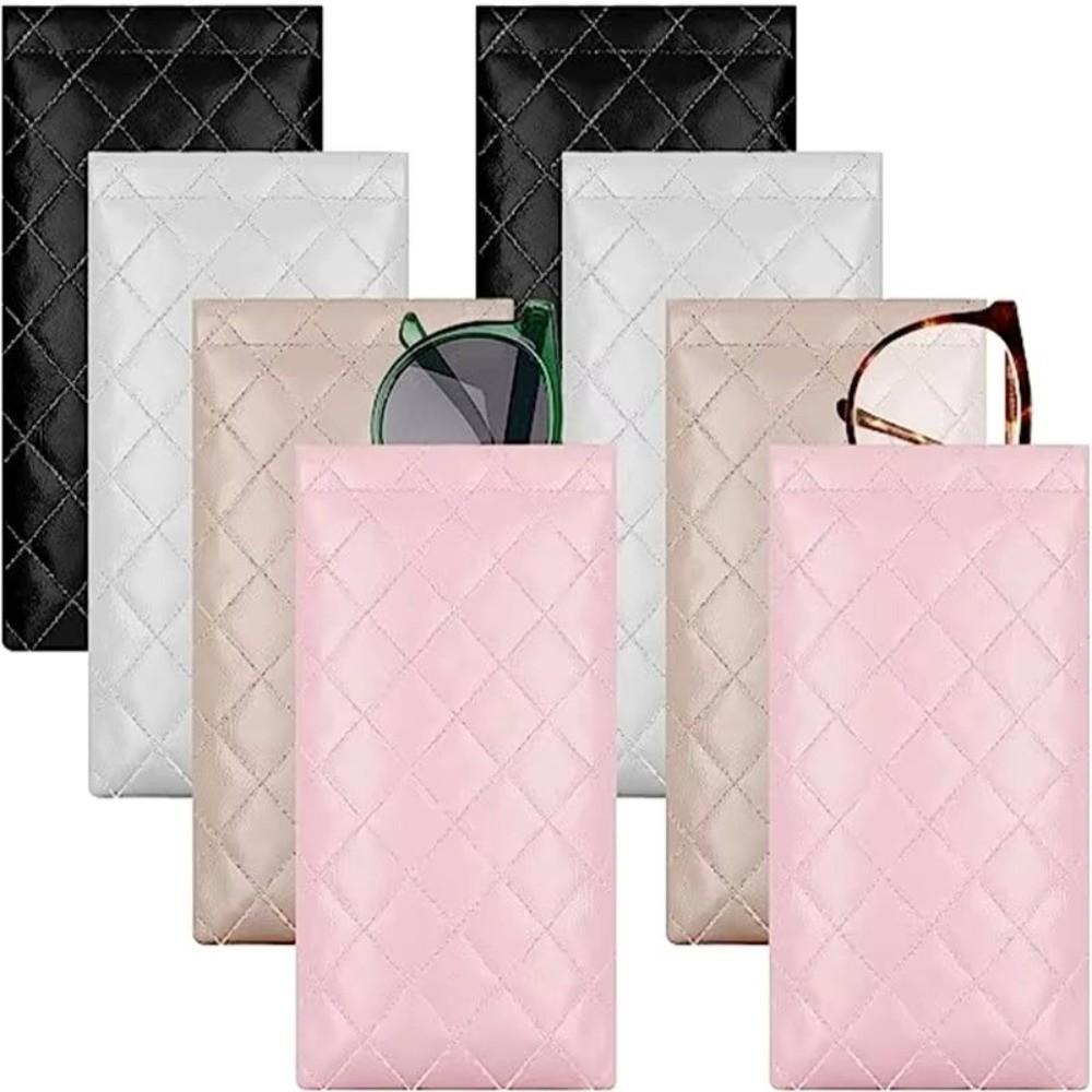 Single/Double-layer Sunglasses Storage Bag Sunglasses Case for Travel Eyewear Accessories