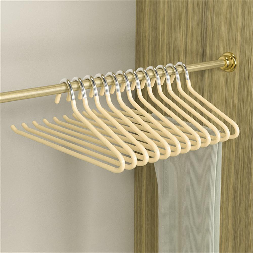 

5Pcs Z Shaped Goose Neck Pants Hangers Closet Space Saving Non Slip Anti Wrinkle Trousers Organizer A