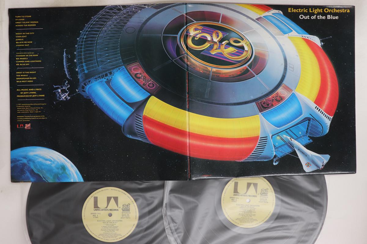 

LP Record ELECTRIC LIGHT ORCHESTRA - Out Of The Blue GXG2526 UNITED ARTISTS 1977 Japan Rock Used