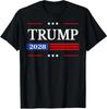 Donald Trump 2028 President American Flag Pro Trump Unisex T-Shirt